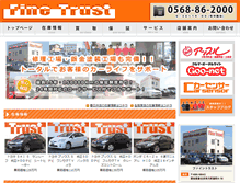 Tablet Screenshot of fine-trust.com